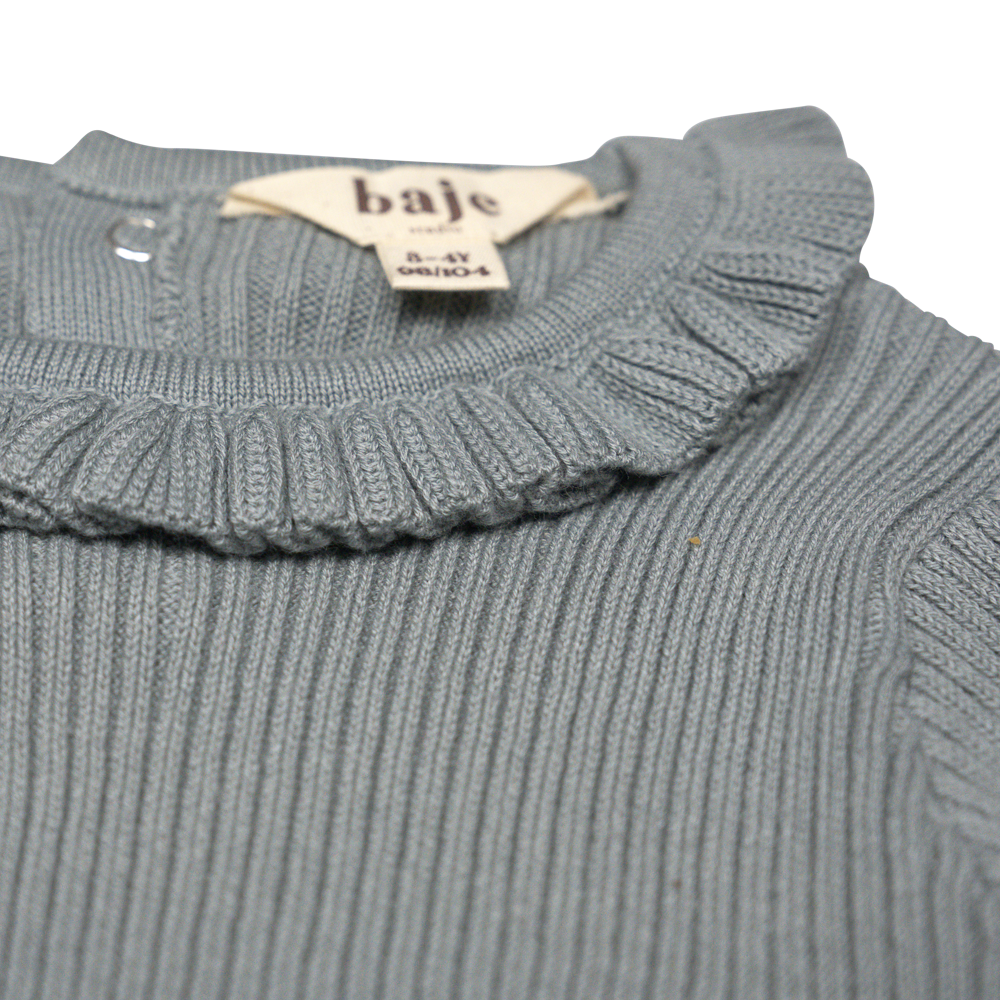 
                      
                        Bow longsleeve | greyish blue
                      
                    