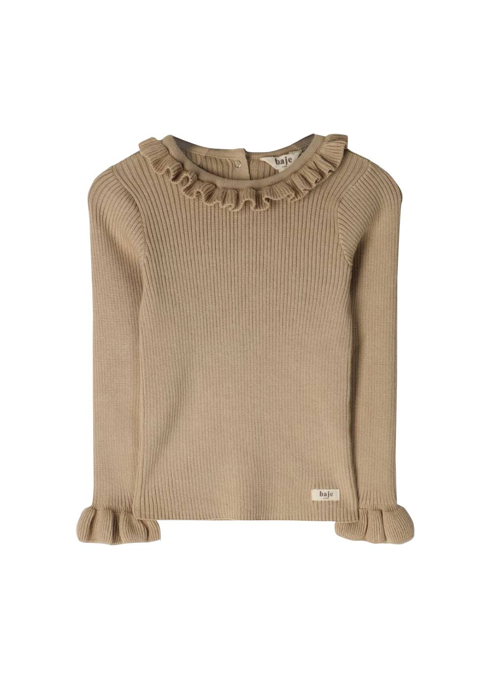 Bow longsleeve | peanut