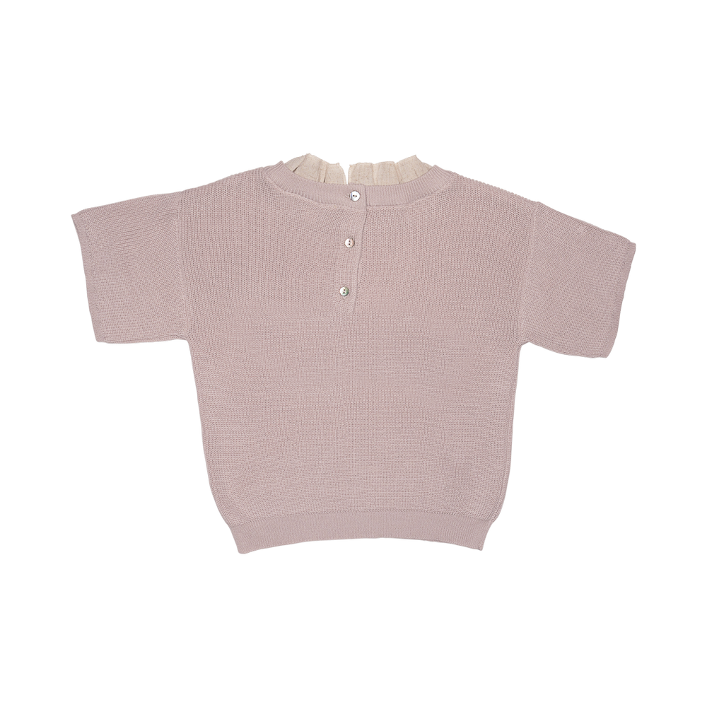 
                      
                        Gini knit top | lilac
                      
                    