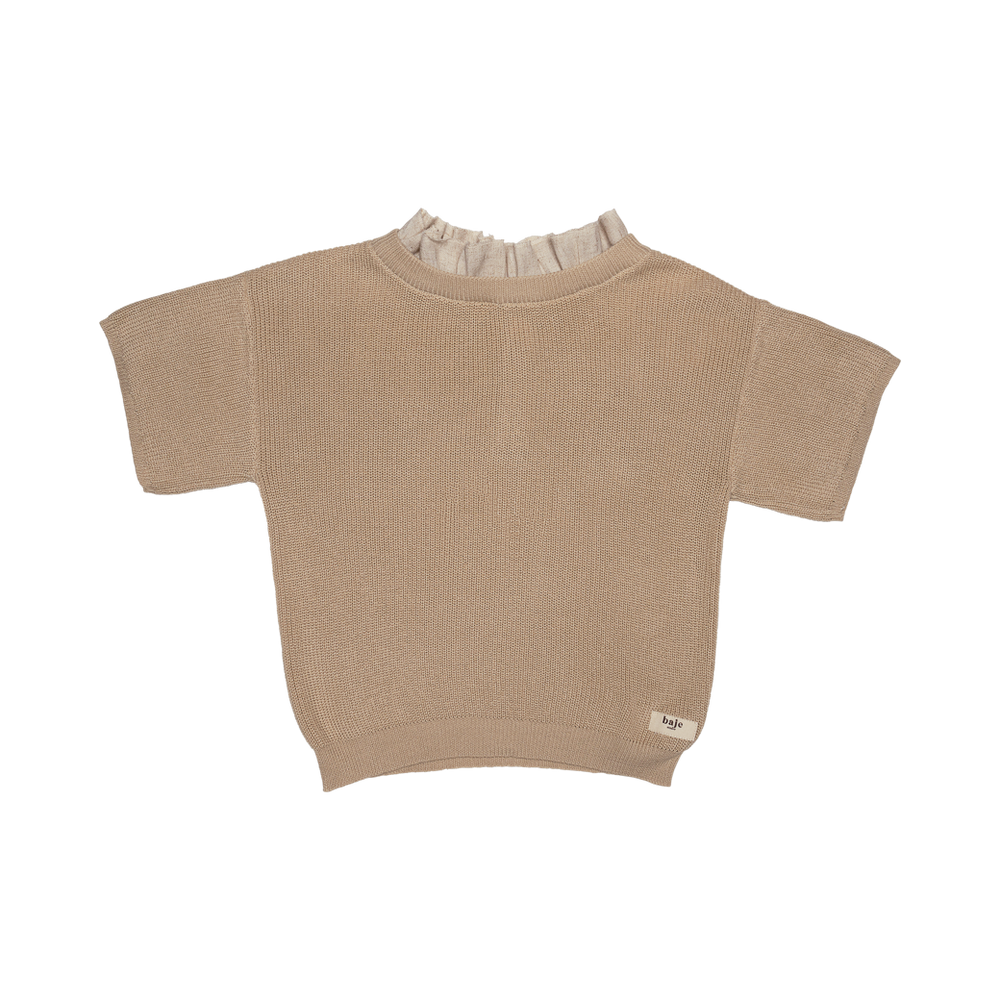 
                      
                        Gini knit top | sand
                      
                    