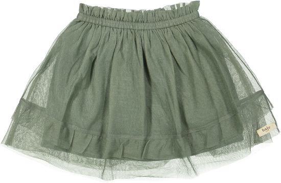 Golden skirt | green