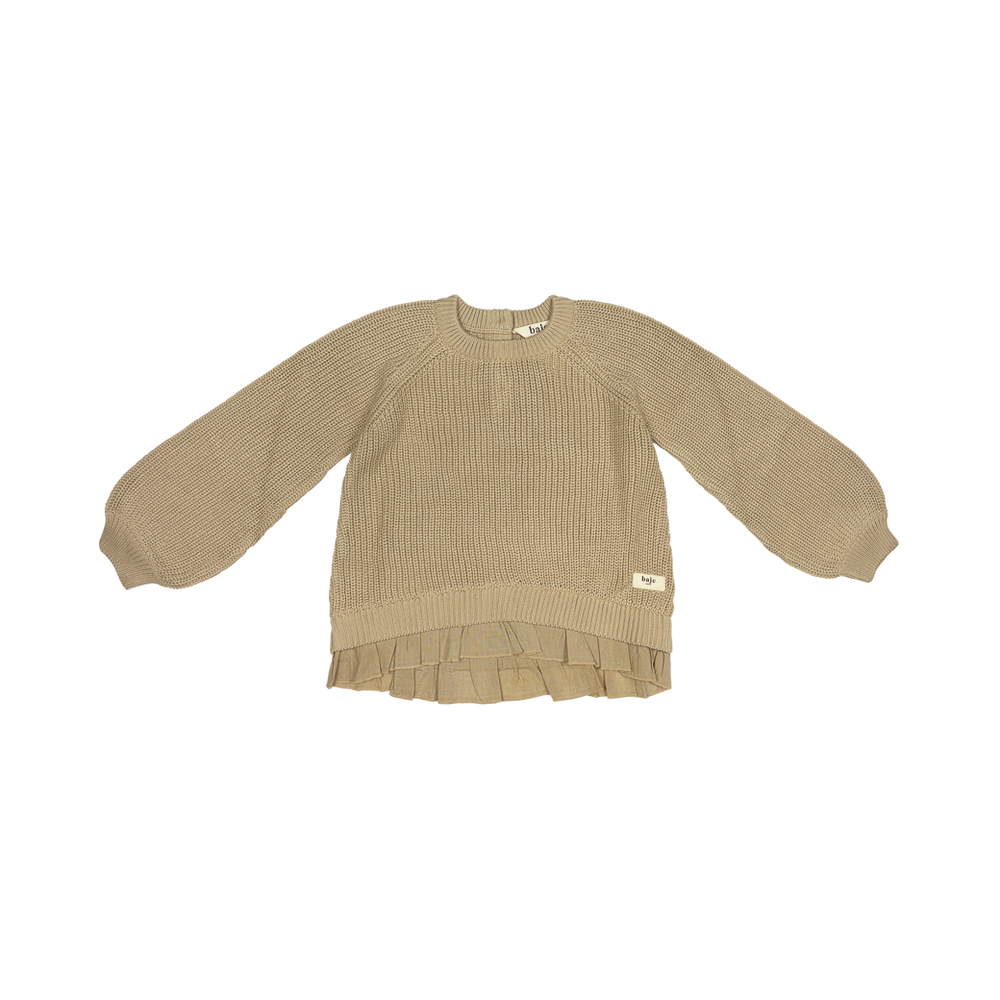 
                      
                        Hayes sweater | peanut
                      
                    