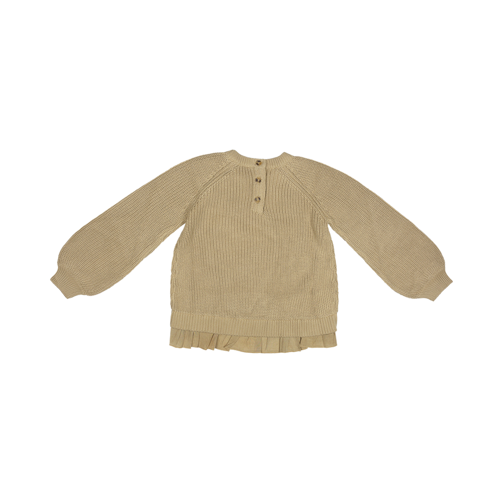 
                      
                        Hayes sweater | peanut
                      
                    