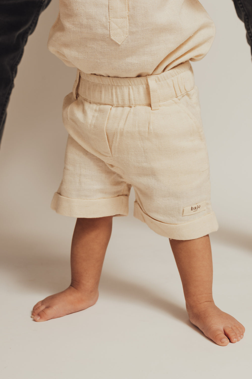 Mills short newborn | sand