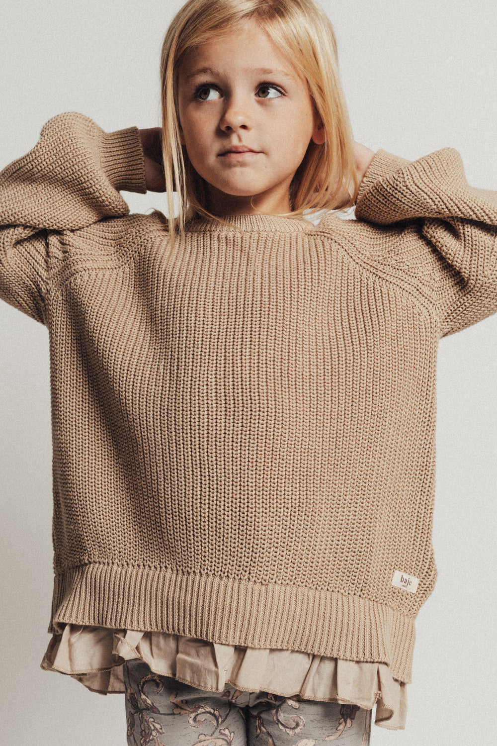 Hayes sweater | peanut