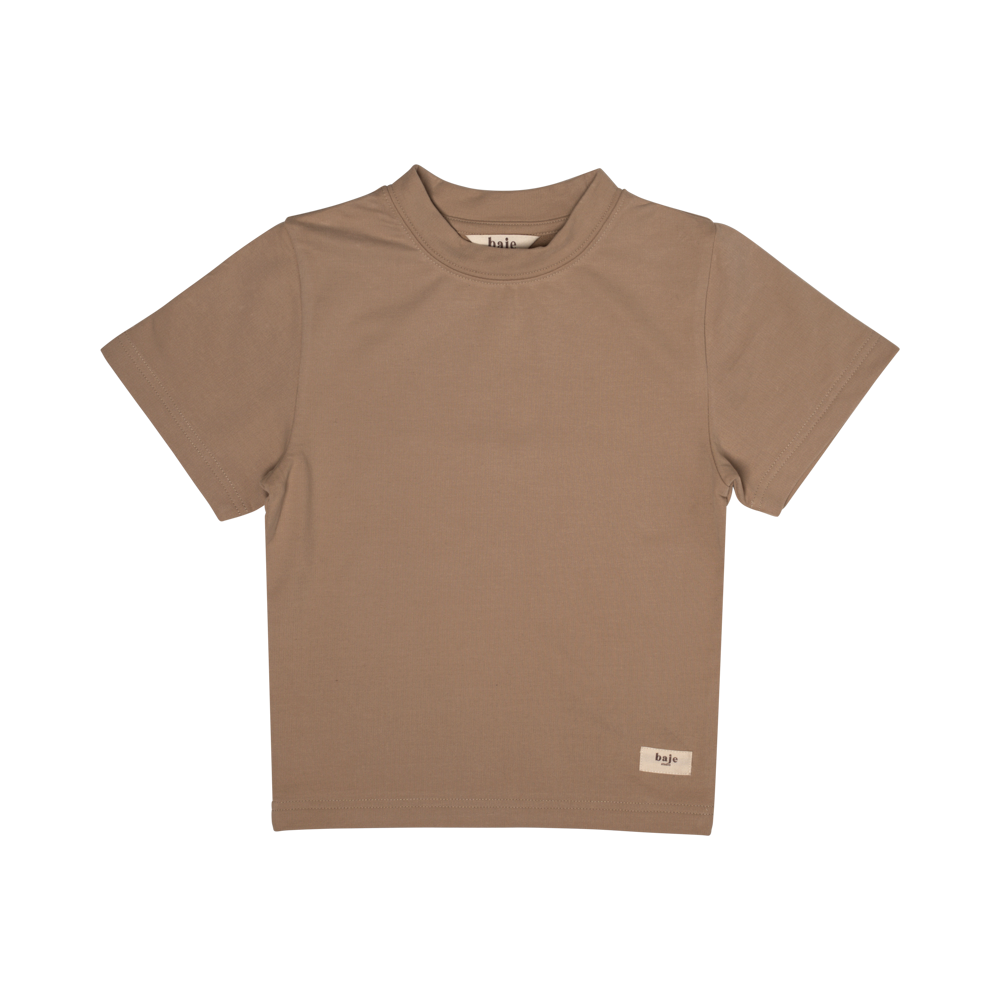 Perth shortsleeve | taupe incense