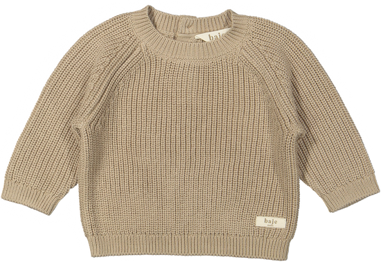 Load image into Gallery viewer, Cove sweater newborn | taupe
